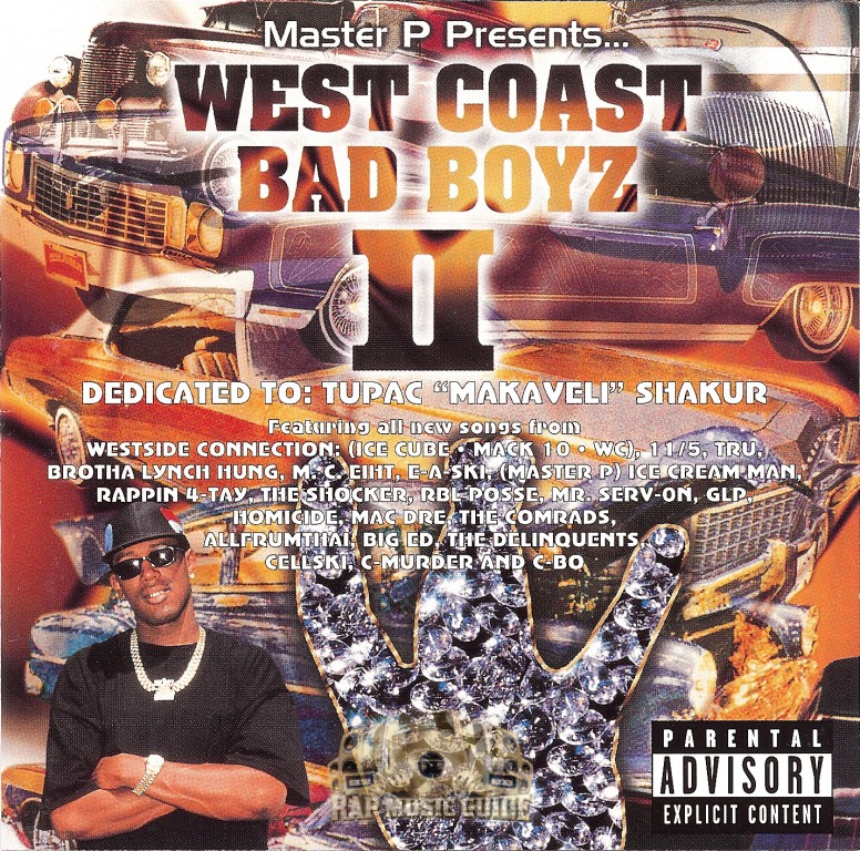Master P Presents West Coast Bad Boyz Ii Cd Rap Music Guide